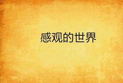 感观世界在线观看,在线探索无限视觉盛宴